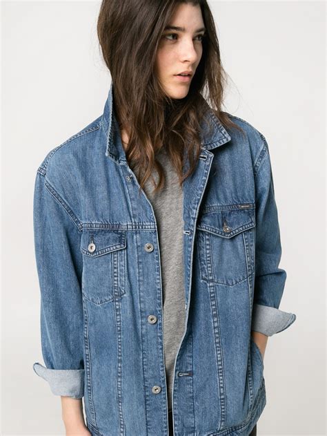 mango denim jacket women.